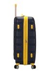 Rockland Melbourne Hardside Expandable Luggage with Spinner Wheels, Navy, Checked Large 28"