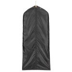 Lewis N. Clark Travel Garment Bag Cover for Airplane, Car, Everyday Use-Heavy-Duty, Lightweight, Water-Resistant, Perfect for Suits, Dresses, or Uniforms, 47” Length, Black, One Size