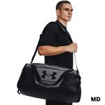 Under Armour Unisex-Adult Undeniable 5.0 Duffle , Pitch Gray Medium Heather (012)/Black , Medium