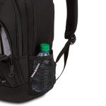 SwissGear 1186 Bungee Backpack, Black, 17-Inch