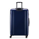 DELSEY PARIS Helium Aero Hardside Expandable Luggage with Spinner Wheels, Blue Cobalt, Checked-Large 28 Inch