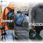 Lewis N. Clark Travel Green Luggage Tag and Suitcase Identifiers for Women and Men, Carry on, Backpack and More, Blue Trees, 1-Pack