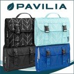 PAVILIA Travel Hanging Toiletry Bag for Women Men, Large Capacity Makeup Bag Kit, Waterproof Cosmetic Storage Organizer Case for Bathroom Shower, Black