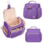 Large Toiletry Bag for Women Men,Bathroom Bag,Water Resistant Makeup Bag,Portable Shower Caddy for College Dorm,Hanging Toiletry Bags for Traveling,Shower Bag with Transparent Waterproof Phone Pocket