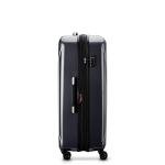 DELSEY PARIS Helium Aero Hardside Expandable Luggage with Spinner Wheels, Titanium, Checked-Large 28 Inch