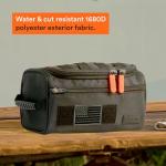 Fitdom Hanging Toiletry Bag Tactical Dopp Kit Case For Men. Perfect For Travel & Storage. Fits Large & Small Cosmetic, Clipper, Toothbrush, Shaving & Shower Care. Best Overnight Organizer