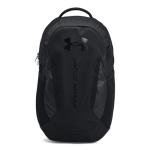 Under Armour Unisex-Adult Hustle 6.0 Backpack, (003) Black/Black/Black, One Size Fits Most