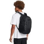 Under Armour Unisex-Adult Hustle 6.0 Backpack, (003) Black/Black/Black, One Size Fits Most