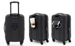 Wrangler 20" Astral Hardside Carry-On Luggage, Black
