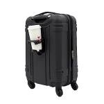 Wrangler 20" Astral Hardside Carry-On Luggage, Black