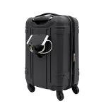 Wrangler 20" Astral Hardside Carry-On Luggage, Black