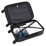 Wrangler 20" Astral Hardside Carry-On Luggage, Black