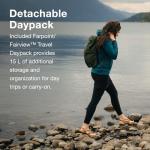 Osprey Fairview 55L Women's Travel Backpack, Night Jungle Blue