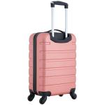 Travelers Club Harper Luggage, Rose Gold, 20-Inch Carry-On