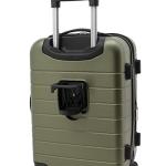 Wrangler 20" Smart Spinner Carry-On Luggage With Usb Charging Port, 20 Inch Carry-On, Olive Green