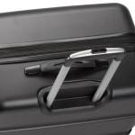 SwissGear 7366 Hardside Expandable Luggage with Spinner Wheels, Black, Carry-On 19-Inch