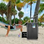 Luggage Tags for Suitcases, 2 Pack Cute PU Leather Suitcase Tag Identifiers TSA Approved with Stainless Steel Loop and Address Card for Baggage Tag for Cruise Airport Travel Essentials by Chelmon