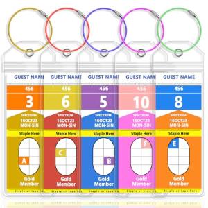 5 Pack Royal Caribbean Luggage Tag Holders,Clear Cruise Luggage Tagsfor Royal Caribbean & Celebrity Cruise,Cruise Luggage Tags, 2025 & 2026(7.5x2.75in)