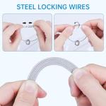 Teskyer Luggage Tags for Cruise Ships, Carnival Cruise Luggage Tag Holder, Cruise Ship Essentials, Clear Luggage Tags for All Cruise Lines, 3 Pack