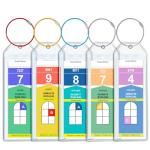 Cruise Luggage Tag Holder for Royal Caribbean & Celebrity 5 Pack, Cruise Ship Essentials 2025 Waterproof, Cruise Must Haves Durable