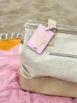 Ban.do Women's The Getaway Luggage Tag, I'm Outta' Here (Pink/Metallic)
