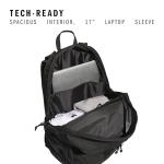 adidas Prime Backpack for Work, Travel Bag for Women and Men with Padded Compartment for Laptop, Black, One Size