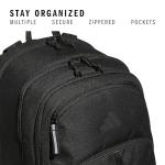 adidas Prime Backpack for Work, Travel Bag for Women and Men with Padded Compartment for Laptop, Black, One Size