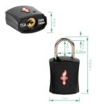 DUALCROWN 4 Pack TSA Approved Luggage Locks in Family Pack,Suitcase Lock TSA Approved;TSA Approved Travel Lock for Backpacks, Bags and Luggage That Airport Security Will not Clip, 4 Pack Mixed