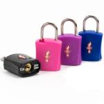 DUALCROWN 4 Pack TSA Approved Luggage Locks in Family Pack,Suitcase Lock TSA Approved;TSA Approved Travel Lock for Backpacks, Bags and Luggage That Airport Security Will not Clip, 4 Pack Mixed