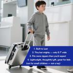 SURE LOCK TSA Approved Luggage Locks - One Key Opens All, Compact & Durable Zinc Alloy Travel Lock with Steel Shackle, Keyed Alike (Black 2 Locks, Mini Size for Suitcase/Backpack/Gym Locker)