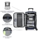 Travelpro Crew Classic Lightweight Softside Expandable Carry on Luggage, 8 Wheel Spinner Suitcase, Men and Women, Compact Carry On 20-Inch, Patriot Blue