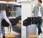 MISSLO Garment Bags for Travel Heavy Duty Moving Bags Large Capacity Hanging Clothes Bag for 20 Shirts Waterproof Fabric Suit Covers for Closet Storage 2 Packs, 43"