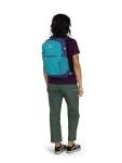 Osprey Daylite Plus Commuter Backpack - Lightweight, Everyday Pack with Laptop Sleeve and Water Bottle Pockets - Ideal for Work, School, and Travel with Versatile Storage, Liquify Print/Kakio Pink
