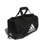 adidas Defender IV Duffel, Sports Duffle Men and Women, Durable Gym Bags, Black/White, Large (110L)