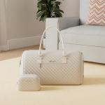 LOVEVOOK Travel Duffle Bag, Weekender Bag for Women with Toiletry Bag, Carry on Overnight Bag with Shoe Compartment, Gym Duffel Bag with Wet Pocket, Mommy Hospital Bags for Labor and Delivery