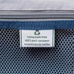 Travelpro Maxlite 5 Softside Expandable Checked Luggage with 4 Spinner Wheels, Lightweight Suitcase, Men and Women, Ensign Blue, Checked Medium 25-Inch