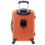 Wrangler 20" Smart Spinner Carry-On Luggage With Usb Charging Port