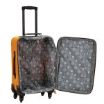 Rockland Pasadena Softside Spinner Wheel Luggage, Orange, Carry-On 19-Inch