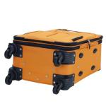Rockland Pasadena Softside Spinner Wheel Luggage, Orange, Carry-On 19-Inch