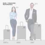 Samsonite Centric 2 Hardside Expandable Luggage with Spinner Wheels, Black, Checked-Large 28-Inch