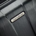 Samsonite Centric 2 Hardside Expandable Luggage with Spinner Wheels, Black, Checked-Large 28-Inch