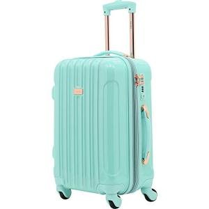 kensie Women's Alma Luggage Set, Opal, 20-Inch Carry-On