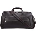 STAR VISTA Voyager-03 Luxury Convertible Garment Duffel Bag, Full Grain Pebbled Leather, Premium Canvas Lining, 22x12x12 Inch Carry-On, with Backpack Mode, Shoe Compartment