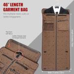 STAR VISTA Voyager-03 Luxury Convertible Garment Duffel Bag, Full Grain Pebbled Leather, Premium Canvas Lining, 22x12x12 Inch Carry-On, with Backpack Mode, Shoe Compartment