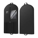 Suit Garment Clothes Travel Bag: 43 inch Men Uniform Jersey - Cover Foldable Packable Pockets Breathable Lightweight Zipper Clear - Hanging Wardrobe Closet Flight Traveling Moving
