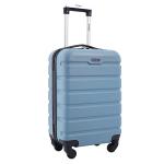Wrangler Hardside Spinner Luggage, Blue Heaven, Carry-On 20-Inch