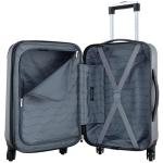 Travelers Club Chicago Hardside Expandable Spinner Luggage, Charcoal, 20" Carry-On
