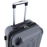 Travelers Club Chicago Hardside Expandable Spinner Luggage, Charcoal, 20" Carry-On