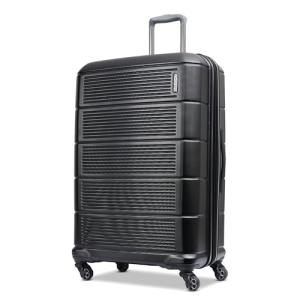 American Tourister Stratum 2.0 Expandable Hardside Luggage with Spinner Wheels, 28" SPINNER, Jet Black