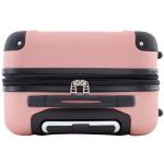 Travelers Club Chicago Hardside Expandable Spinner Luggage, Rose Gold, 20" Carry-On